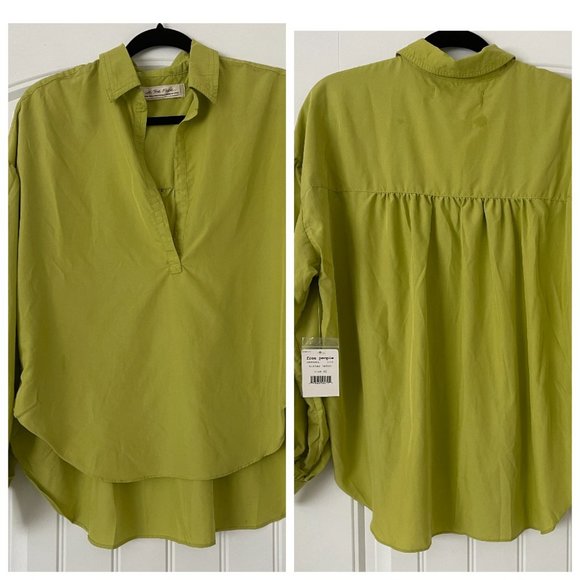 Free People Tops - NWT  Free People Wide Blouse size XS - S